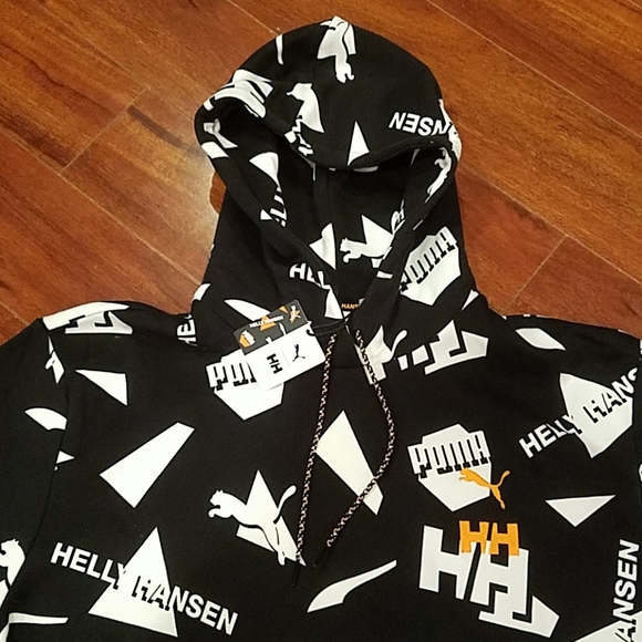 NWT Men's Puma Helly Hansen hoodie - Picture 2 of 10
